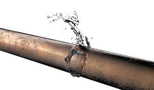 pipe leaking